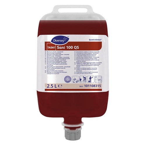 TASKI Sani 100 QS W1a 2x2.5L - Sanitairreiniger in QuattroS